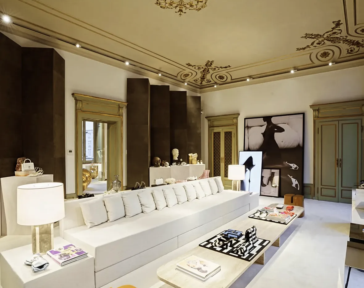 Jimmy Choo SS 2024 Presentation, Five Rooms