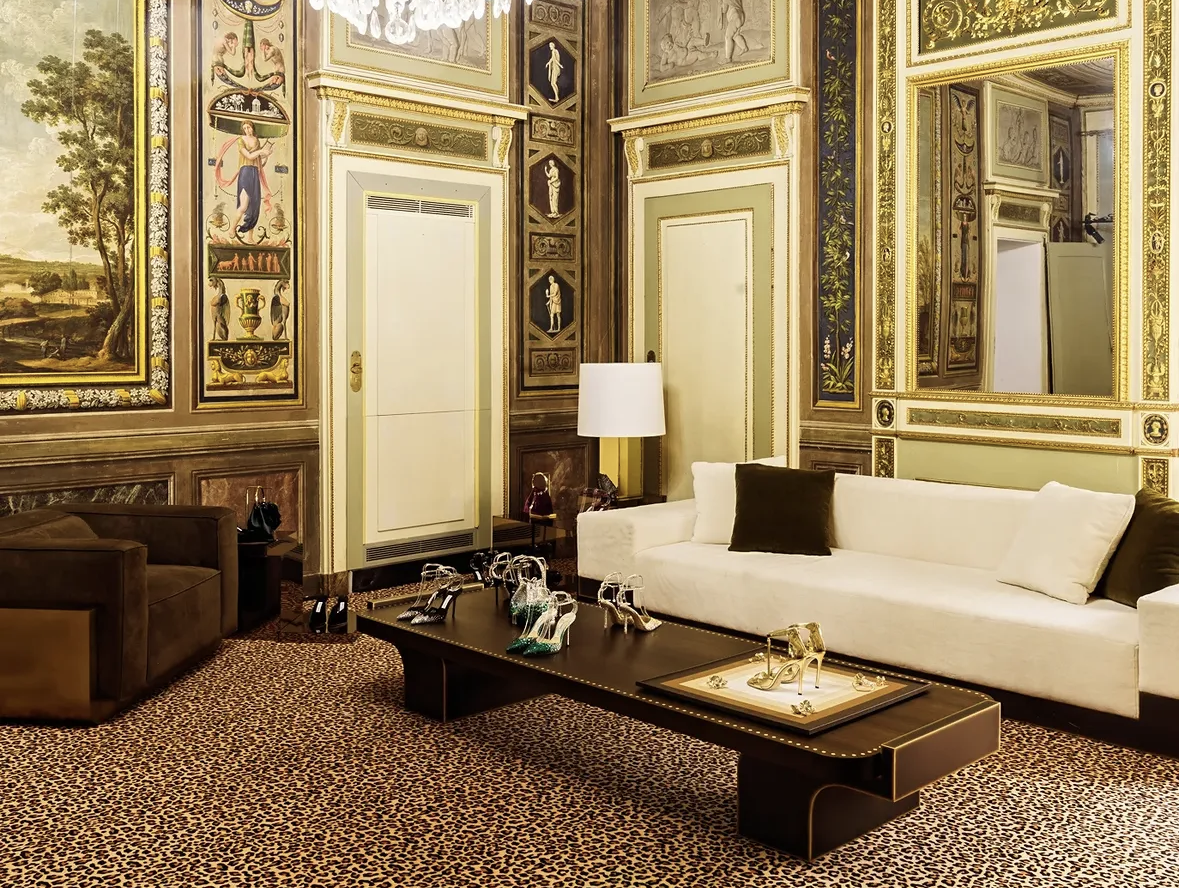 Jimmy Choo SS 2024 Presentation, Five Rooms